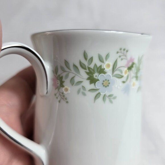 Johann Haviland Forever Spring Creamer White Floral Rim & Center - Picture 3 of 16